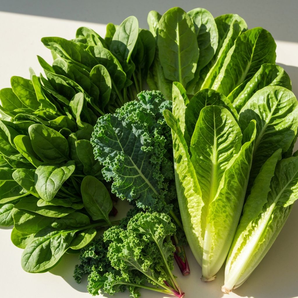 Gröna Bladgrönsaker